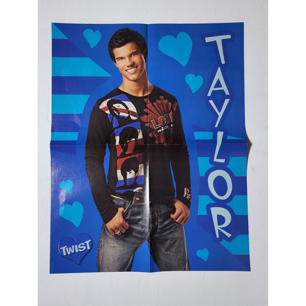 Taylor Lautner Jordin Sparks Got Milk Vintage Poster Clipping 20x16 Twist